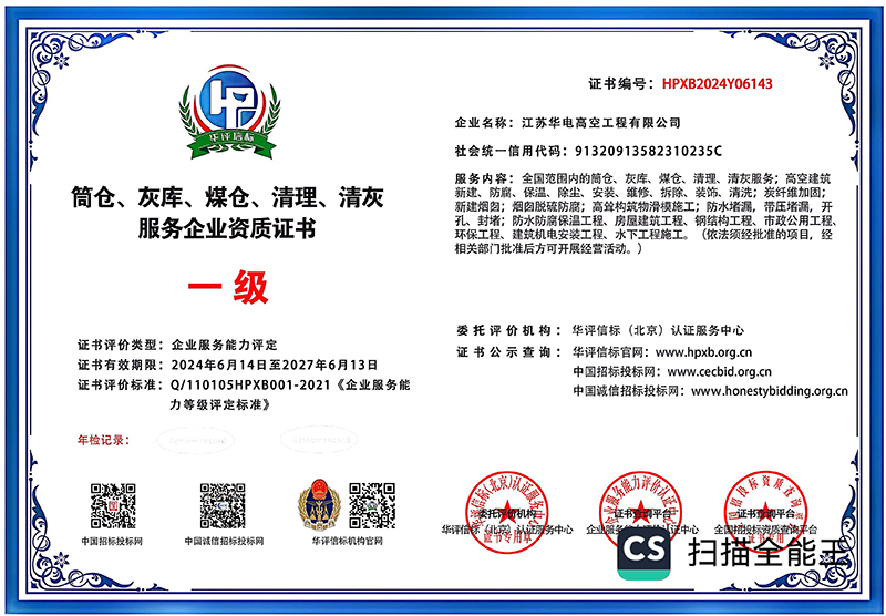企業資質證書